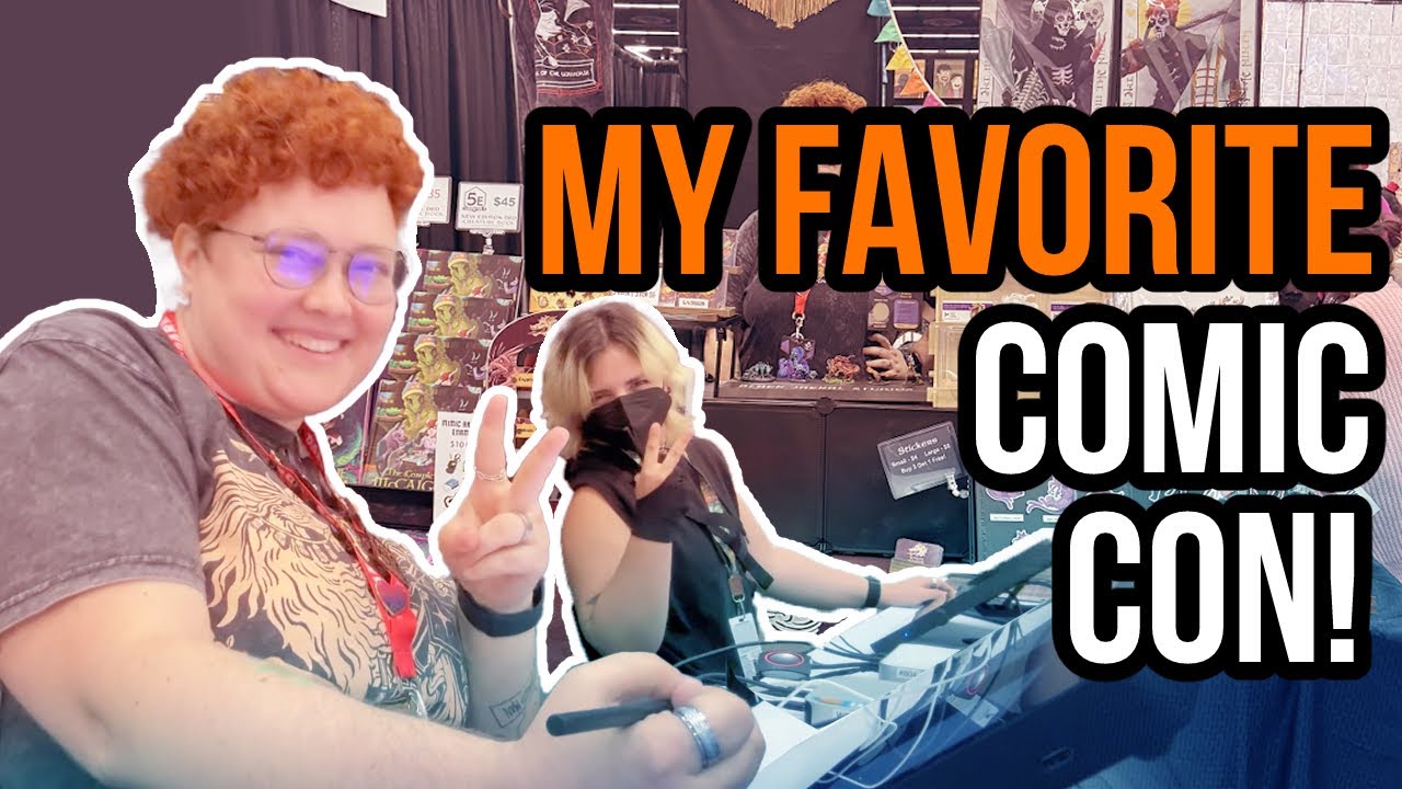 Мой любимый Travel Con! | Rose City Comic Con '25 | Видеоблоги Artist Alley