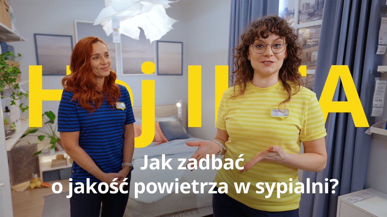 Odetchnij głęboko w sypialni. Jak zapanować nad jakością powietrza? | Dobry sen z IKEA