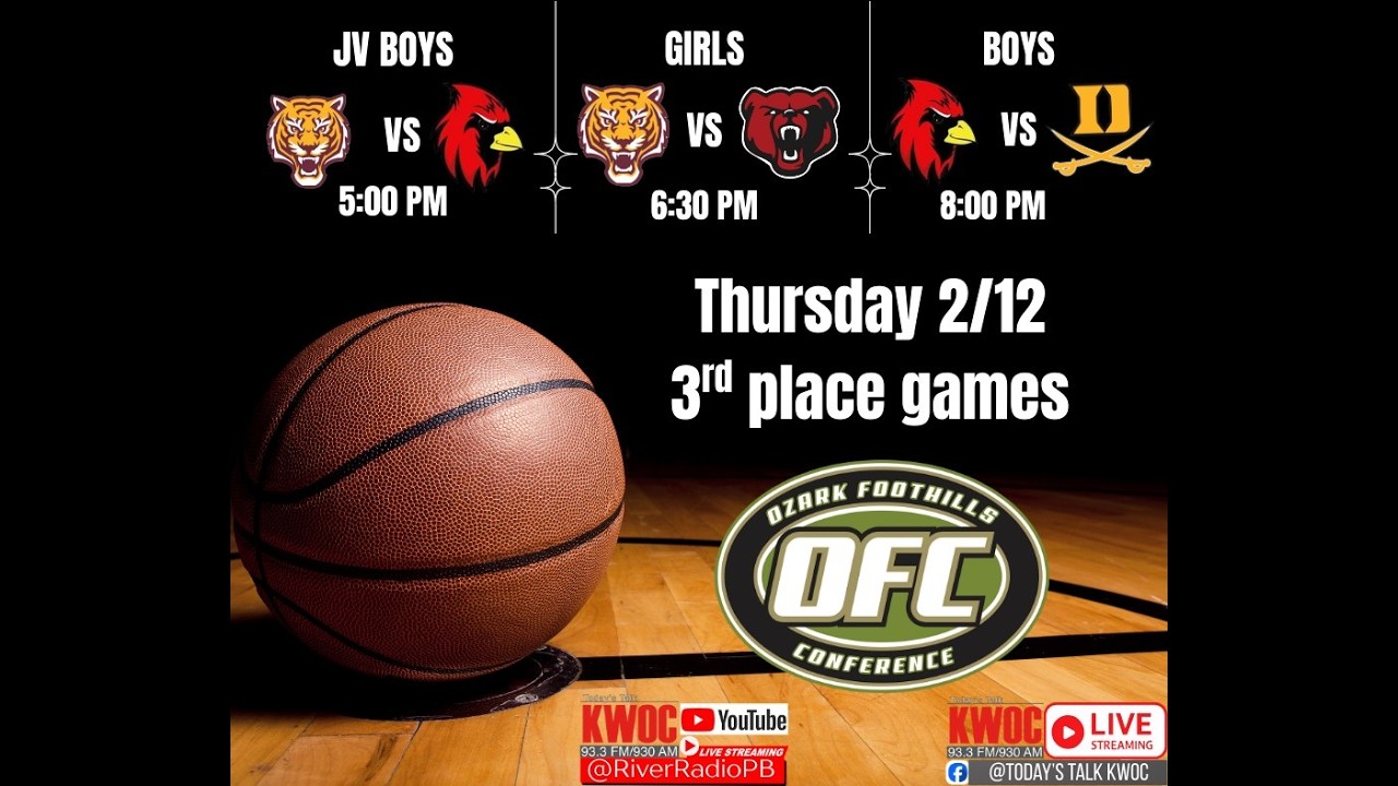 OFC 3rd Place games this evening at Naylor High School