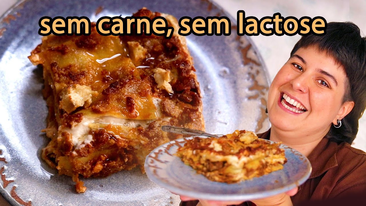 LASANHA HONESTONA QUASE VEGANA (tinha ovo na massa)
