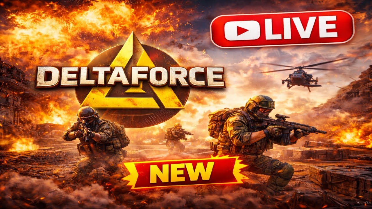 DELTA FORCE LIVE 🔥 New Player Learning FAST ( PvP Action)