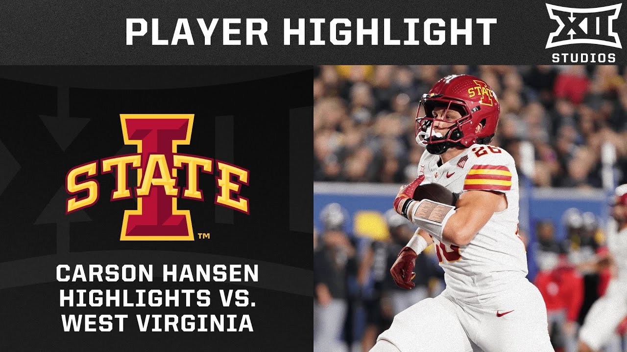 Carson Hansen 3 TD Performance vs. West Virginia