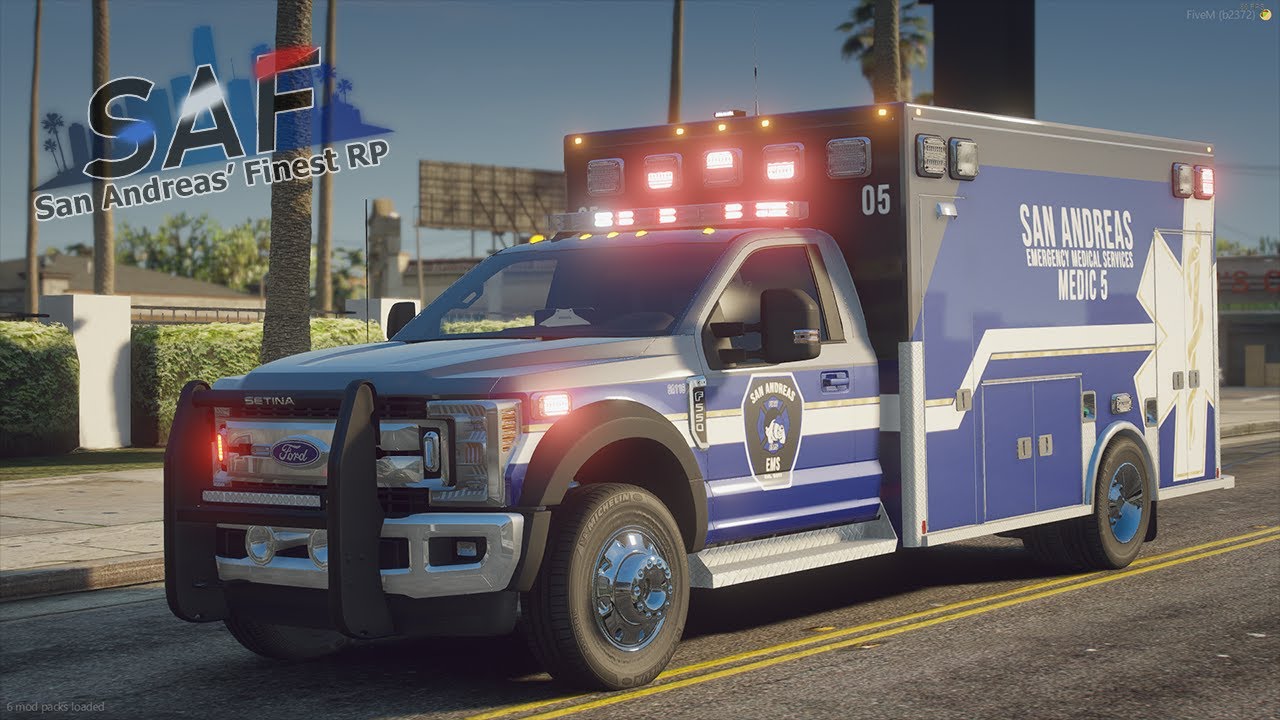 SA'F #35 - Intensive Medic Shift&nbsp; | GTA V RP