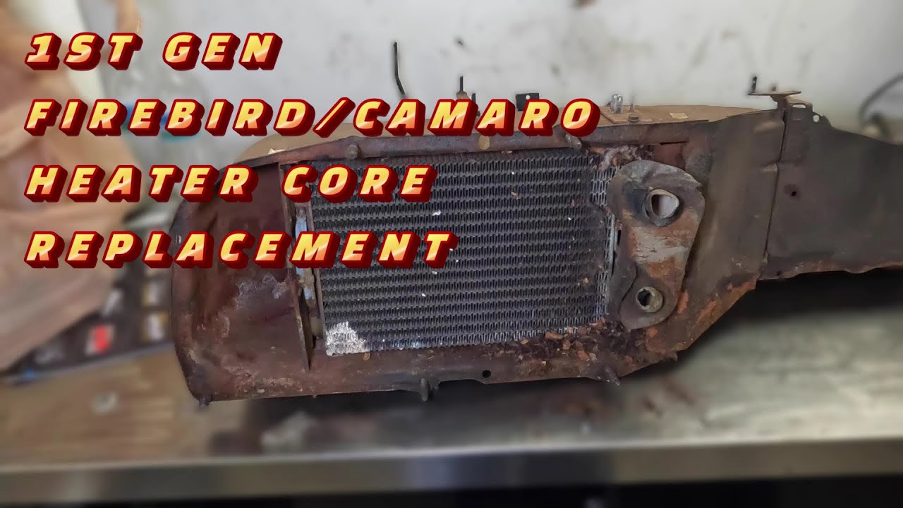 1967-1969 Chevy Camaro/Pontiac Firebird F-Body Heater Core Replacement