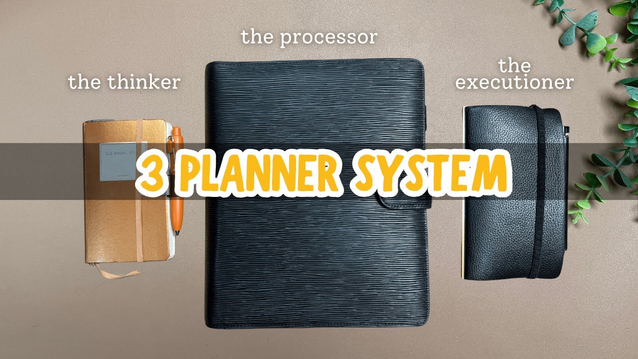 Why I Use 3 Planners Instead of 1 (This Changed Everything)