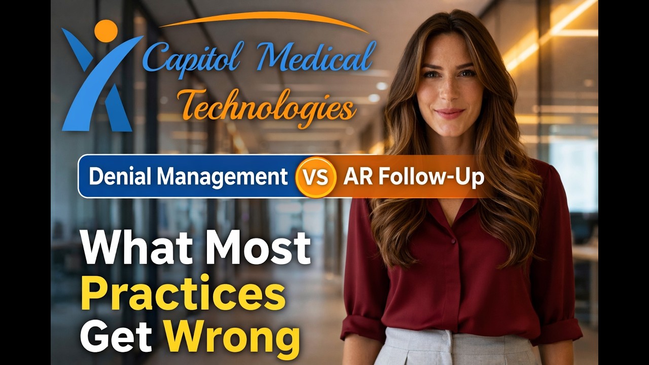 Denial Management vs AR Follow-Up &ndash; What Most Practices Get Wrong