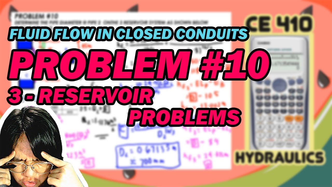 Fluid Flow on Closed Conduits - 3 Reservoir Problem - Problem #10