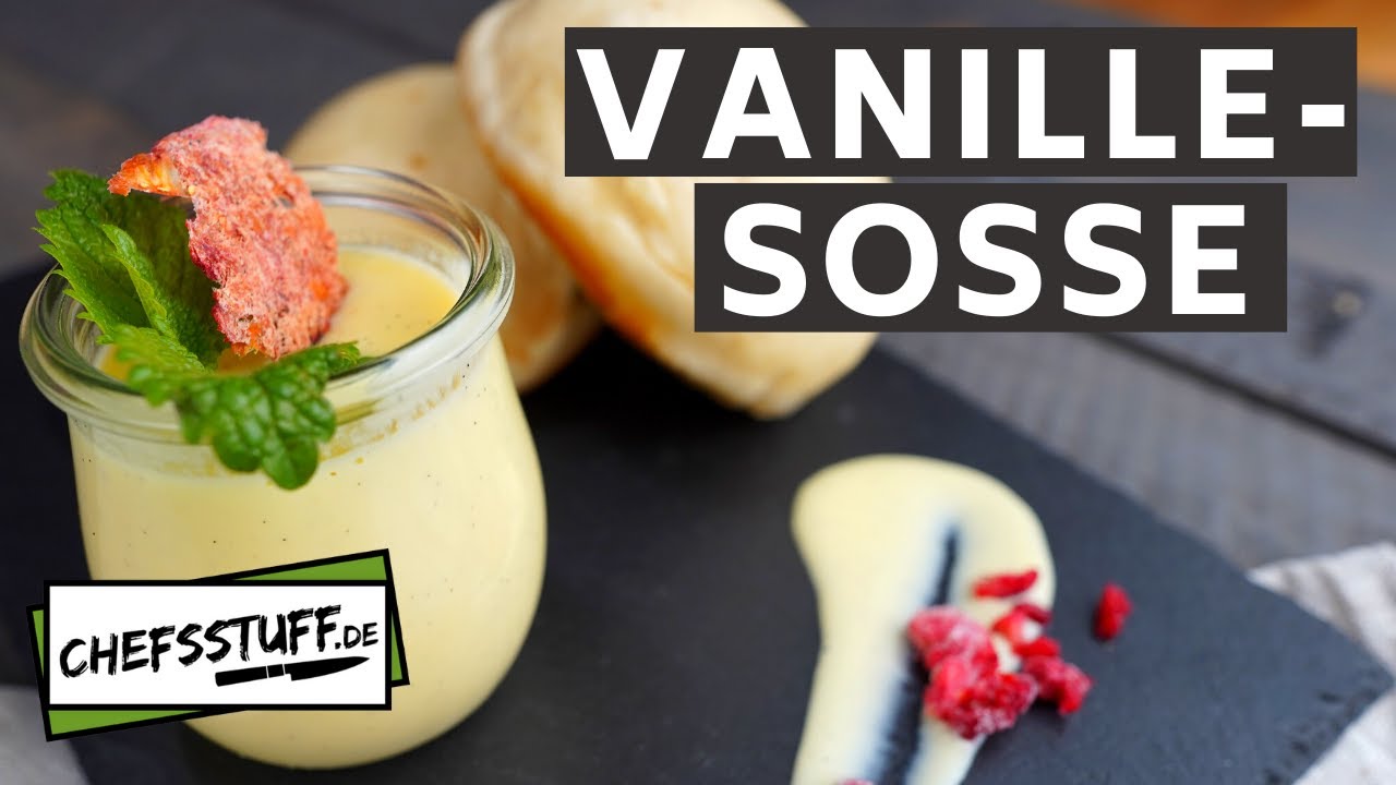 Vanillesoße selber machen | leicht und lecker | zur Rose abziehen | Dessert | Nachtisch | Nachspeiße