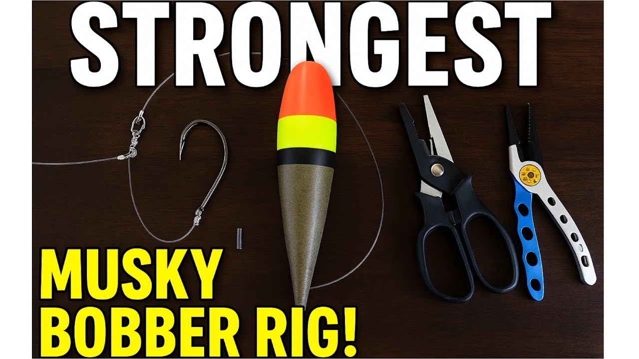 How to Tie the STRONGEST Musky Bobber Rig (Step-by-Step Guide)