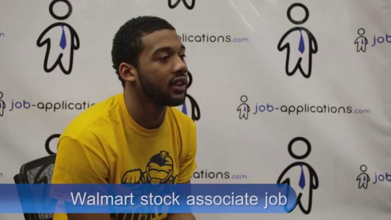 Walmart Interview -  Stock Associate