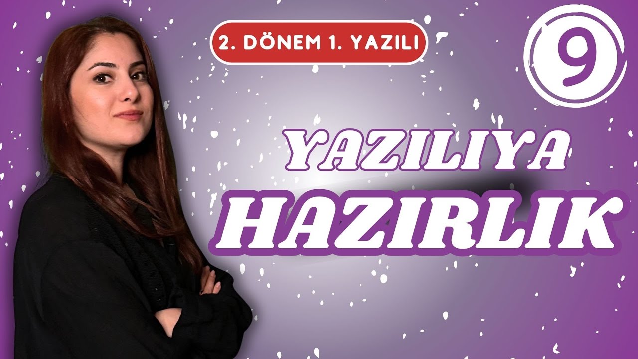 9. SINIF / 2. DÖNEM / 1. YAZILI - BİYOLOJİ - YAZILIYA HAZIRLIK + PDF