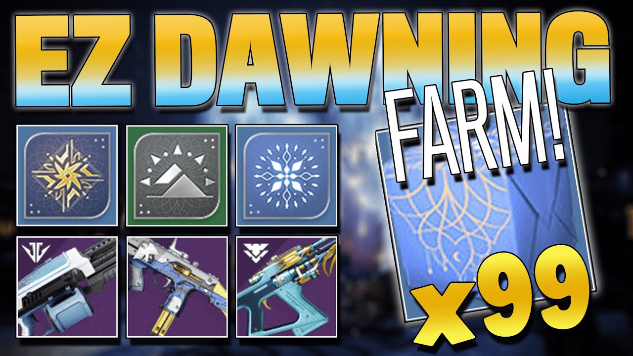 EASY Dawning 2020 FARM! - Fast Ingredients, Dawning Essence, and Packages | Destiny 2 Beyond Light
