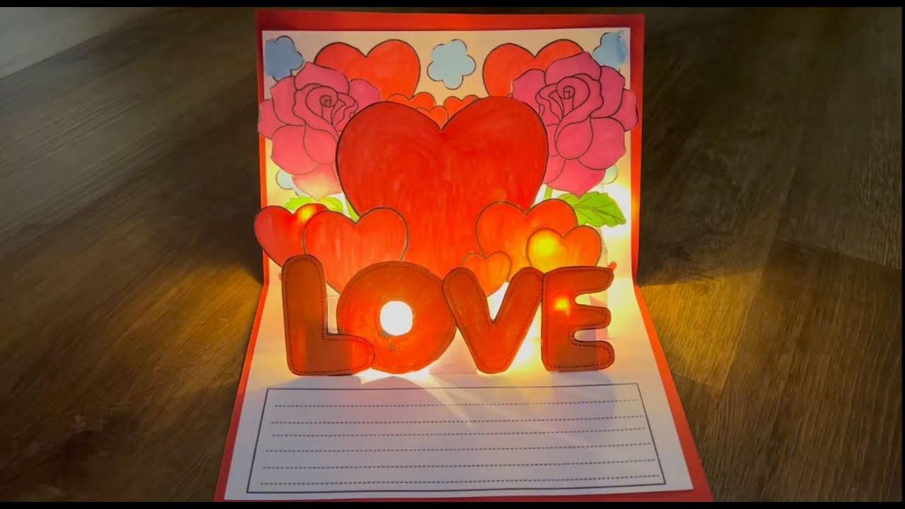 3-Mode Light-Up 3D Card | Step-by-Step DIY Paper Craft