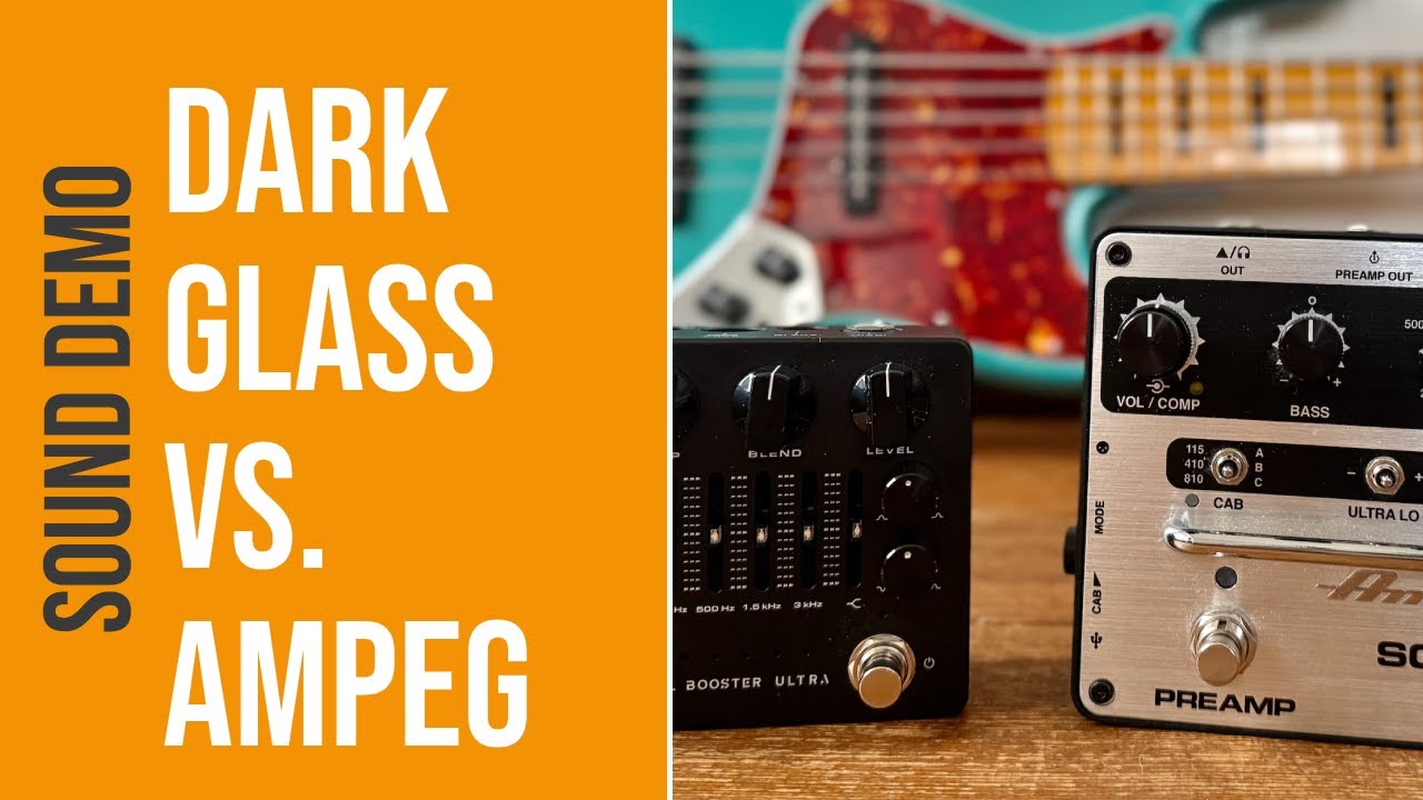 Comparison: Ampeg SGT-DI VS. Darkglass Luminal Booster Ultra