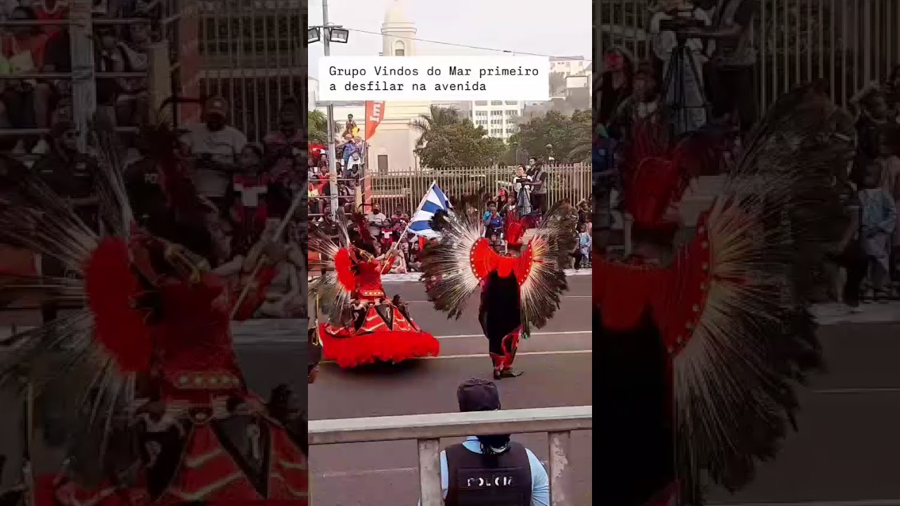 Carnaval na Praia: Vindos do Mar abriu desfile com brilho e encanto