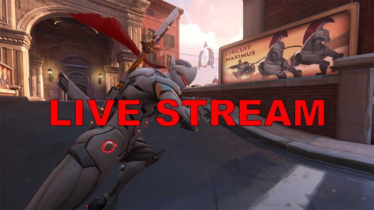 Professional Average Genji plays with the homies ❤️  Solo Comp |Overwatch Stream| - 🔴 Live 🔴 -
