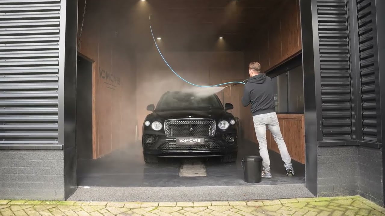 Bentely Bentayga wassen met Gold Wash 🧼