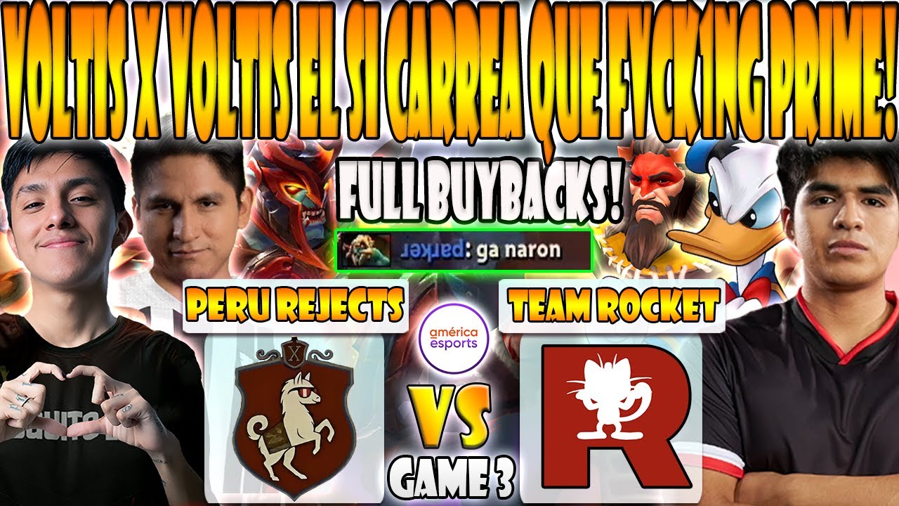 PERU REJECTS vs TEAM ROCKET X BO3[GAME 3] PARKER, SCOFIELD vs FAKER-PGL WALLACHIA SEASON 7: AMERICAS