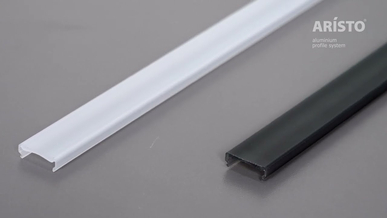 EDGE system: New light diffuser for aluminium LED Shelf
