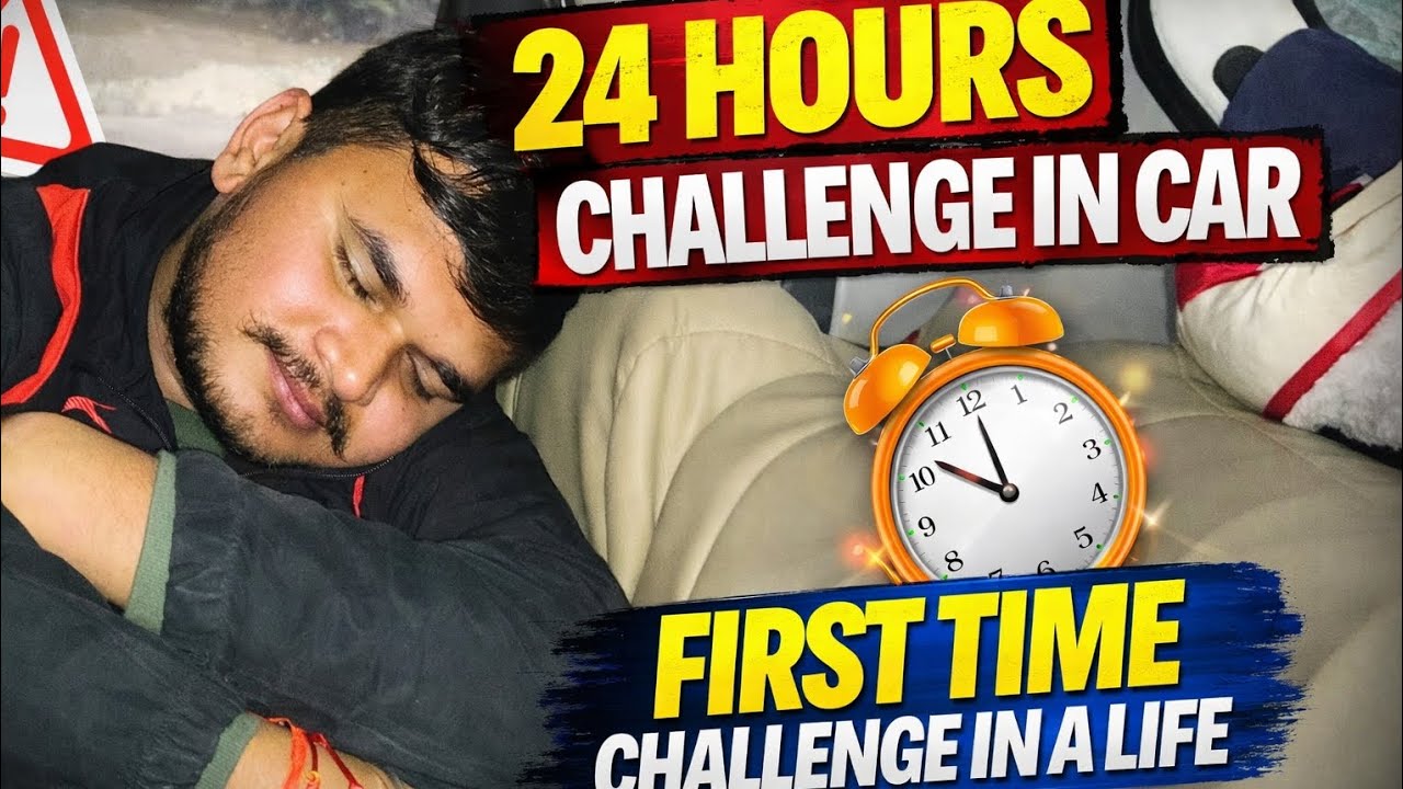 We Spent 24 Hours In CAR!