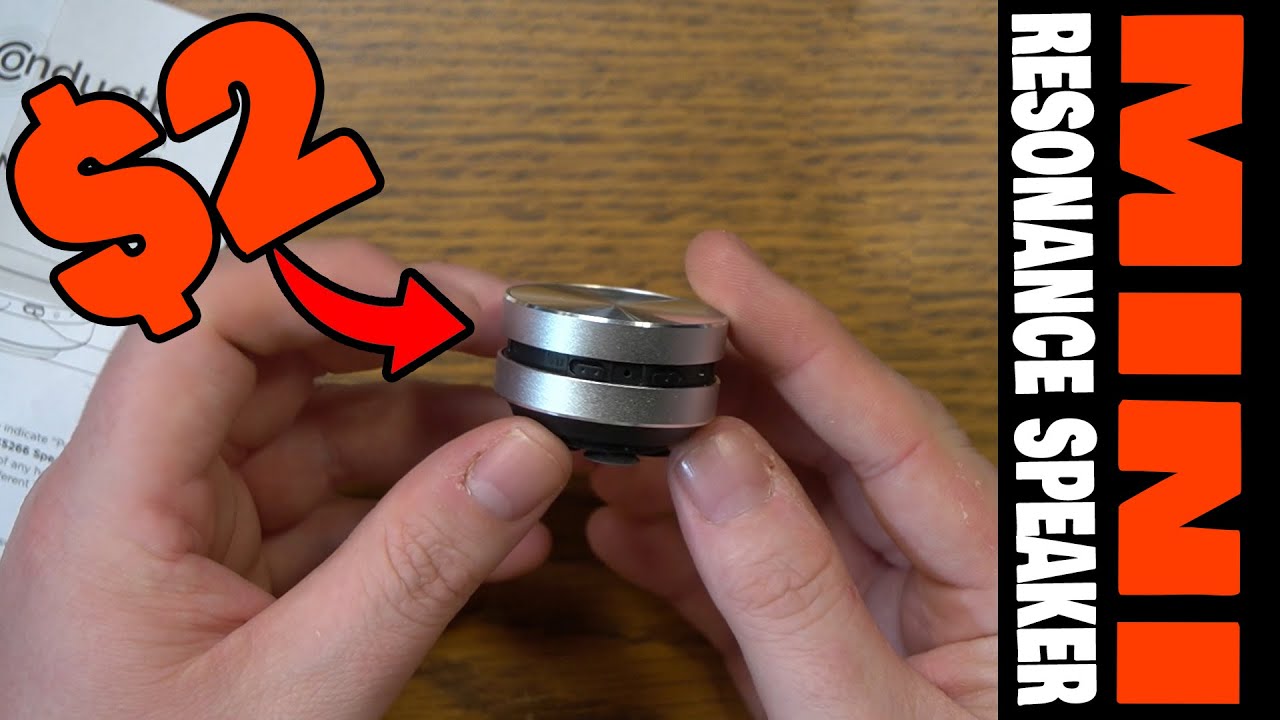 $2 Mini Resonance Speaker from TEMU.