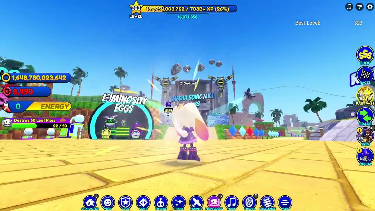 Drummer Cream And Chrono Silver In Sonic Speed Simulator!