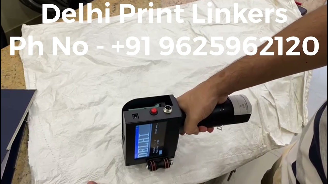 HDPE/Non-Woven/Cloth/Jute/Paper/Cotton/Poly Bags Printing/Batch Coding Machine