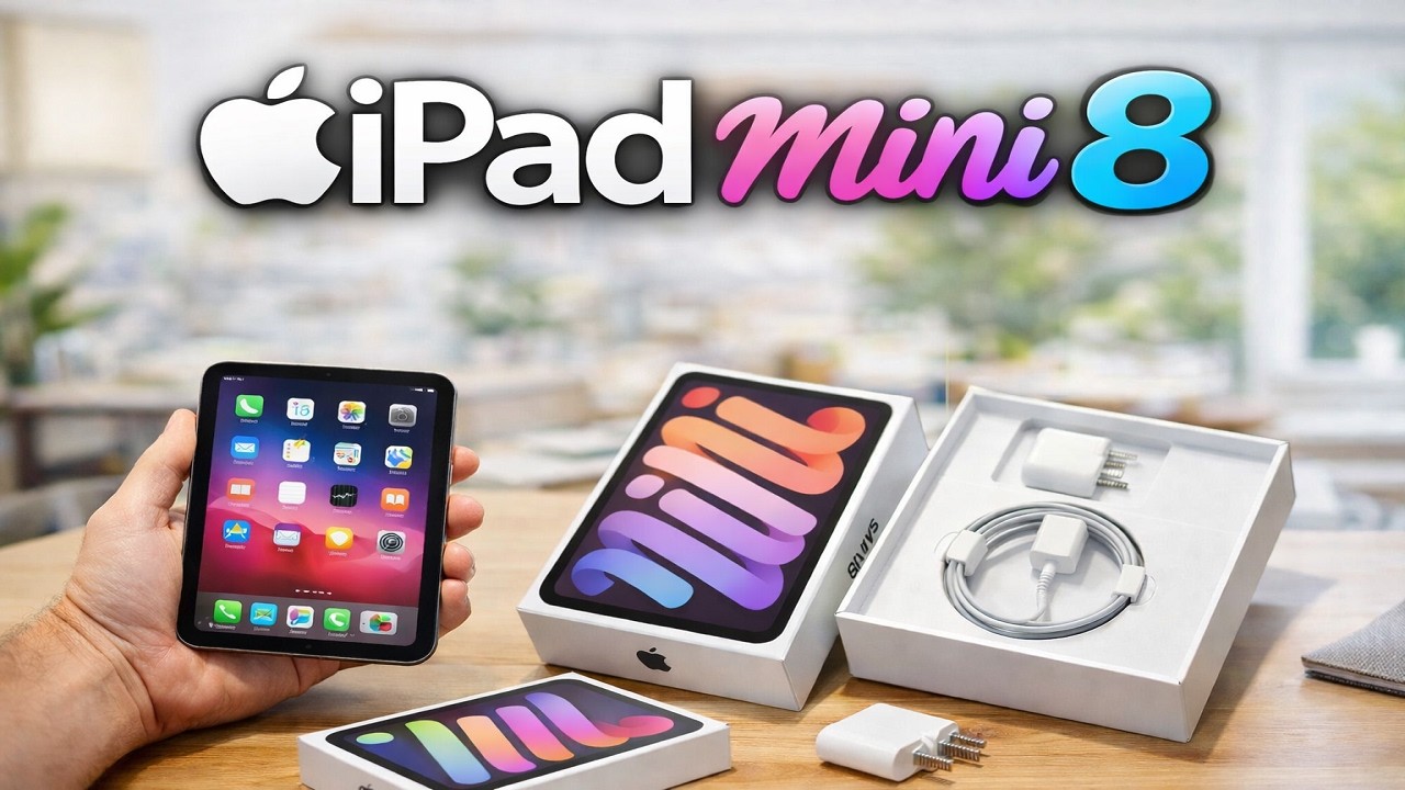 Rozpakowanie i pierwsze spojrzenie na Apple iPad Mini 8: w końcu dostępny jest 120 Hz Pro Motion?