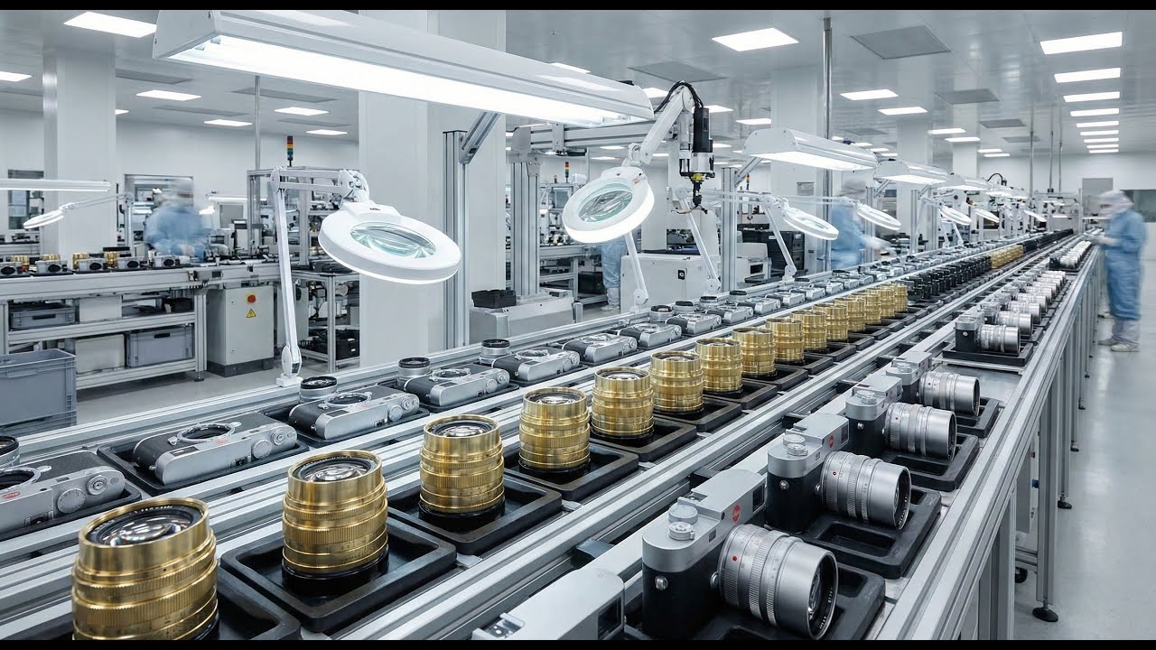 The Making of a $5,000 Leica Camera: Hand-Assembling Lenses with Microscopic Precision