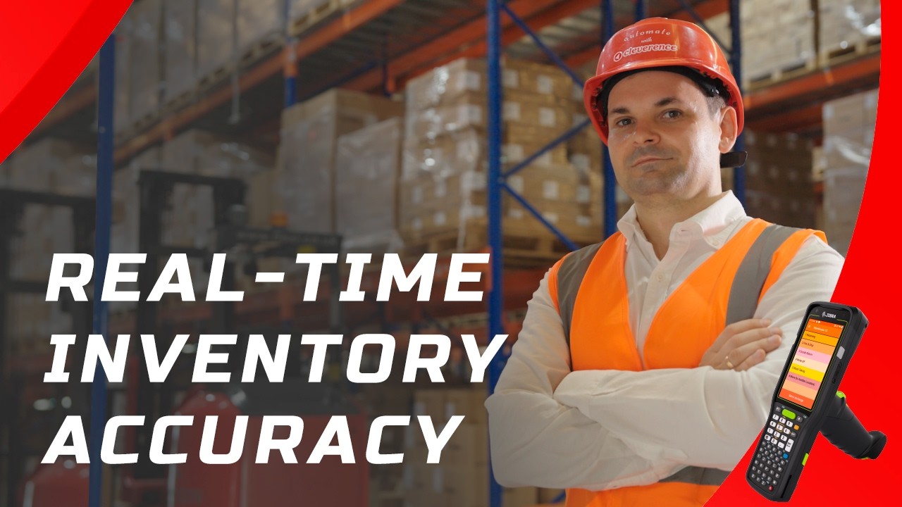 Zebra MC3400 Demo: Real-Time Inventory Accuracy for SAP, Odoo, Oracle, NetSuite with Cleverence app