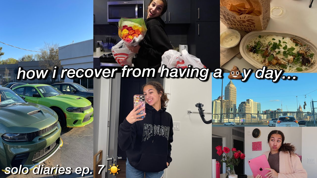 Solo Diaries 07: forcing myself to be productive after having a sh*tty day | Alyssa Howard