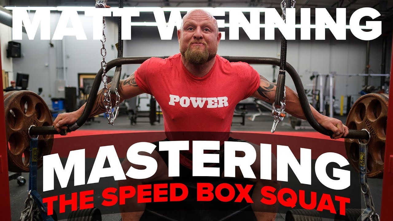 SPEED BOX SQUAT Workout For Huge Gains