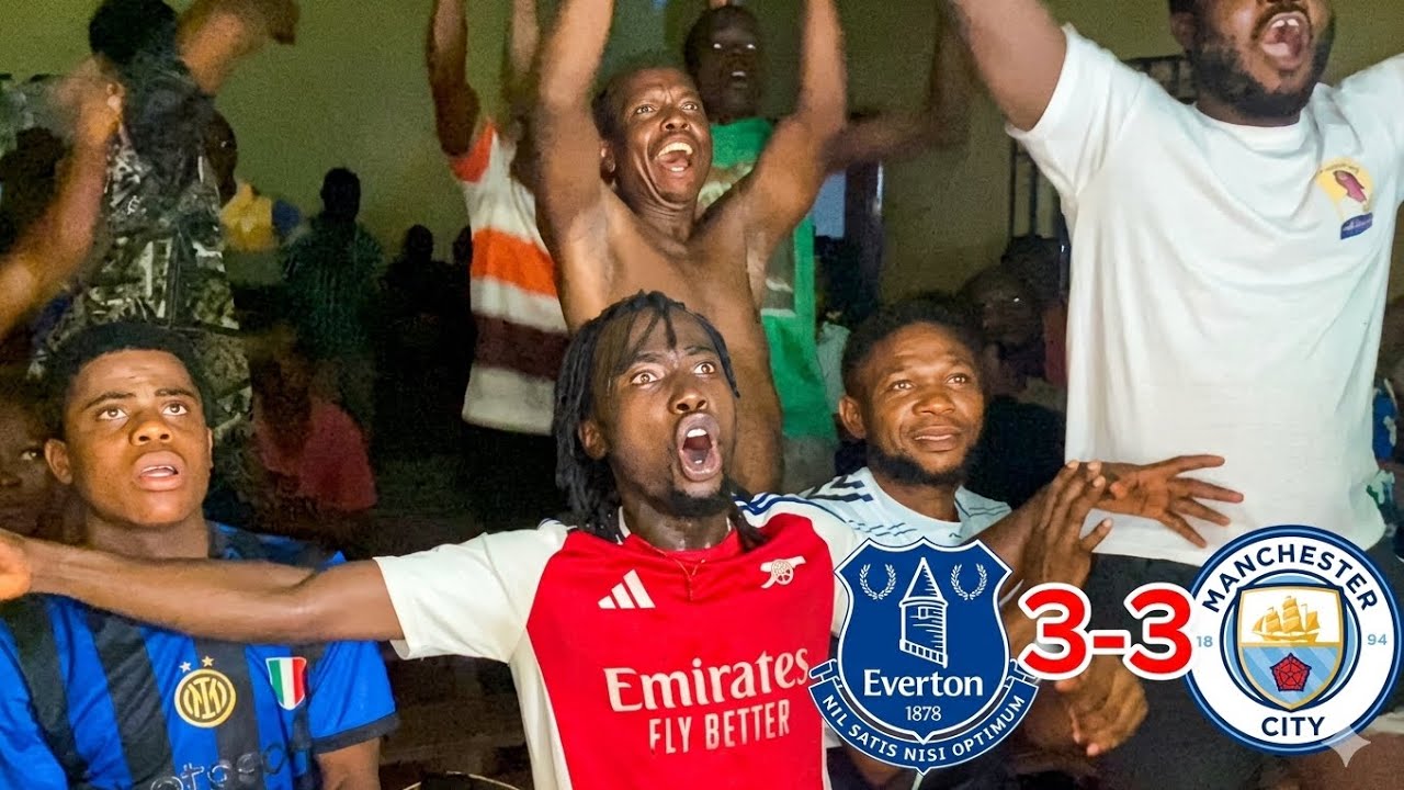 Everton 3-3 Manchester City  &ndash; ARSENAL DREAM ALIVE! 😱🔥 | Fan Reactions | EPL