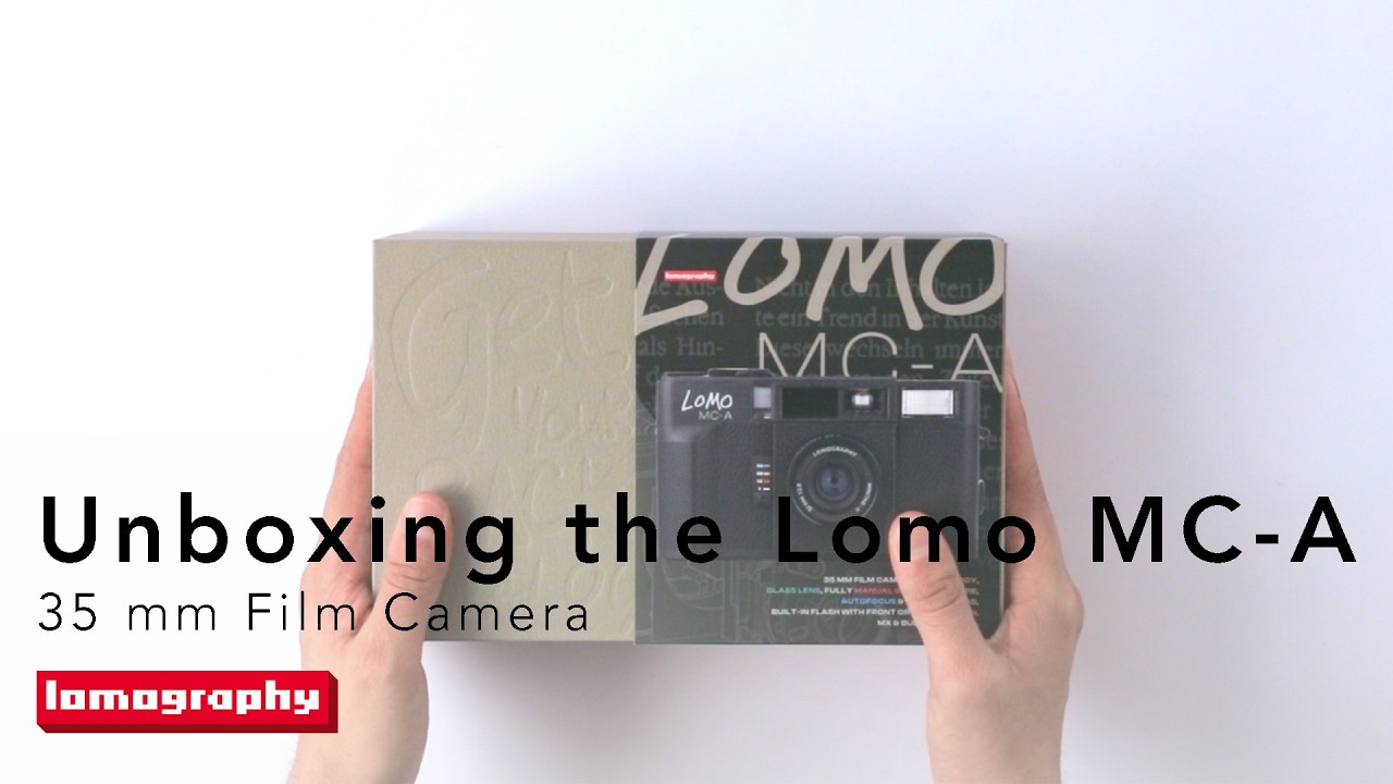 Распаковка пленочной фотокамеры Lomo MC-A 35 мм.