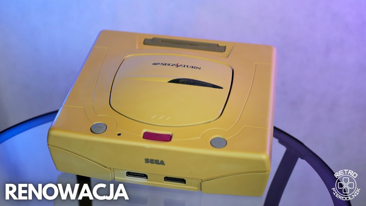 Sega Saturn prosto z Japonii / Renowacja