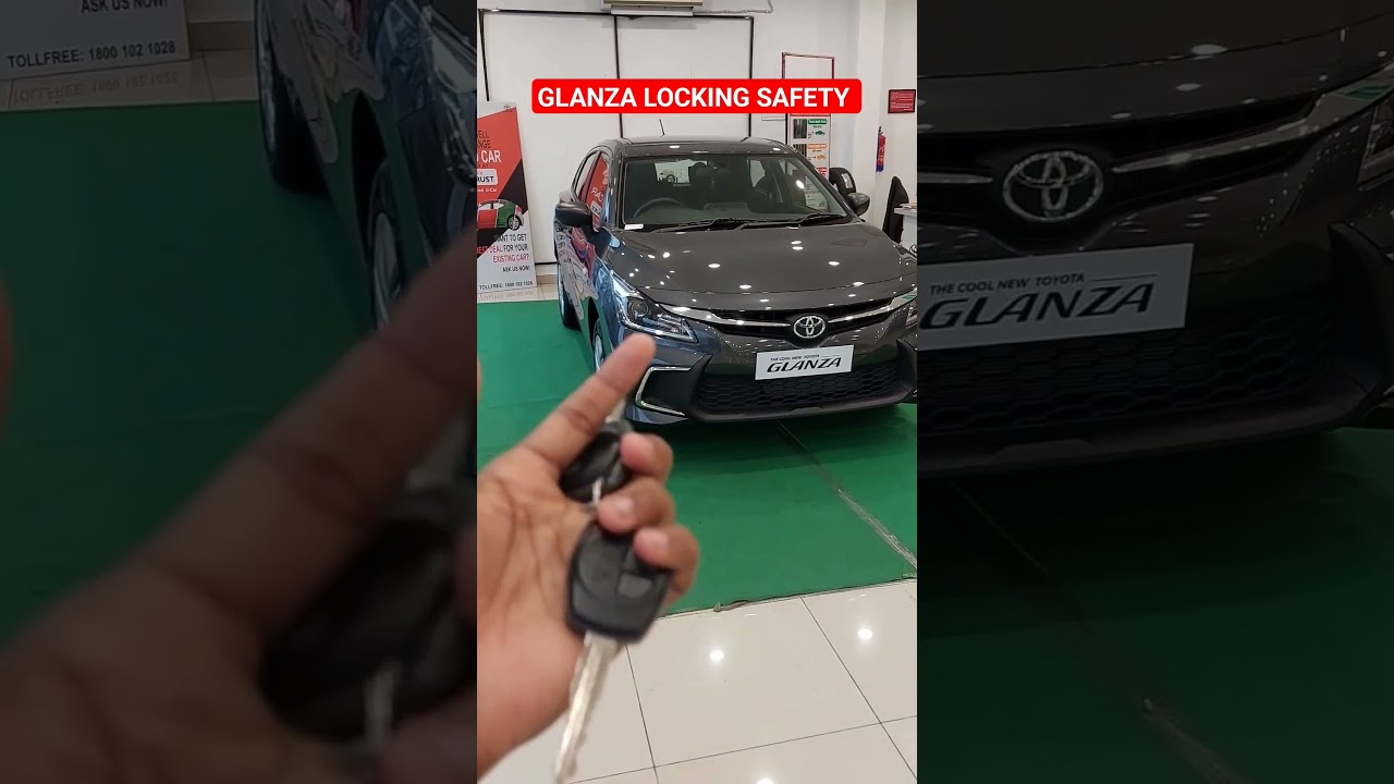 Toyota Glanza Base Model Safety Features...