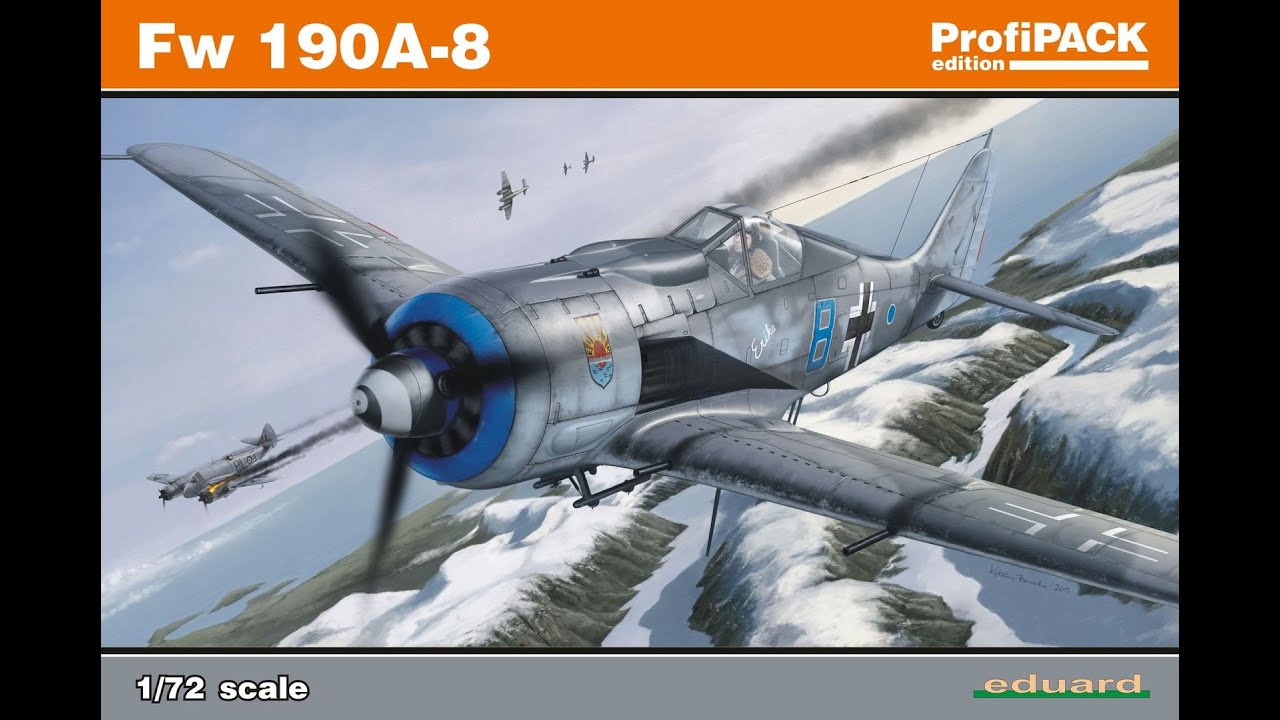 Eduard Profipack 1/72 Fw 190A8 (Part 1)