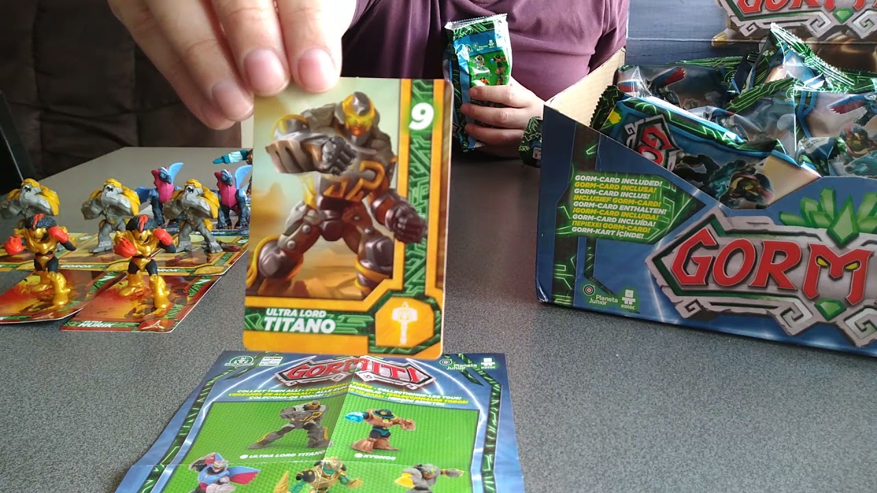 GORMITI UNBOXING Wave 7 (INÉDITA en Italia y España)