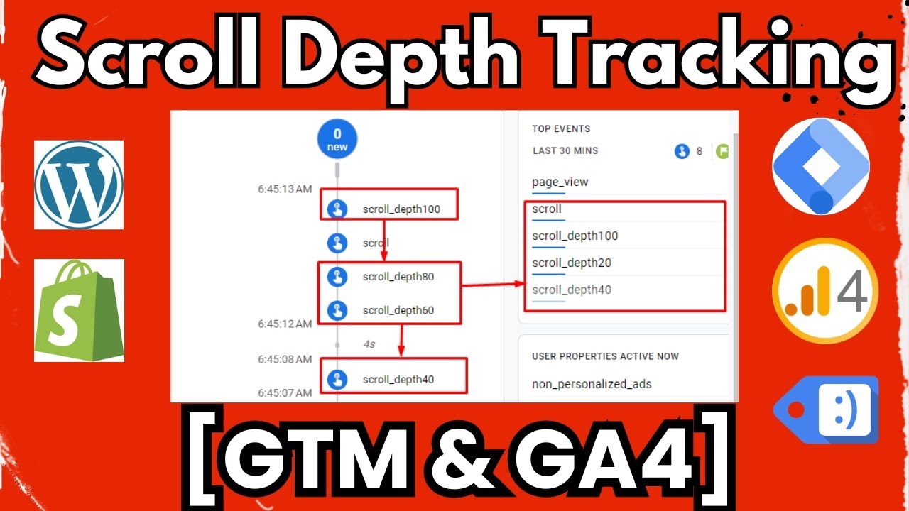 Scroll Depth Tracking | Google tag manager | Google Analytics 4 | GTM | GA4