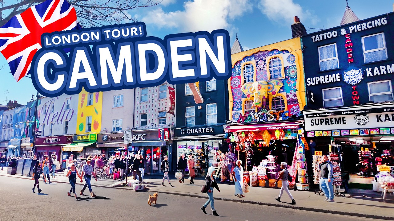 CAMDEN | The ultimate tour of Camden Town London (including Camden Market)