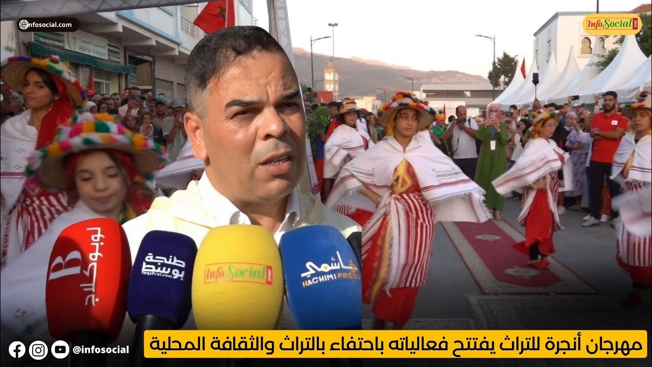 مهرجان أنجرة للتراث يفتتح فعالياته باحتفاء بالتراث والثقافة المحلية