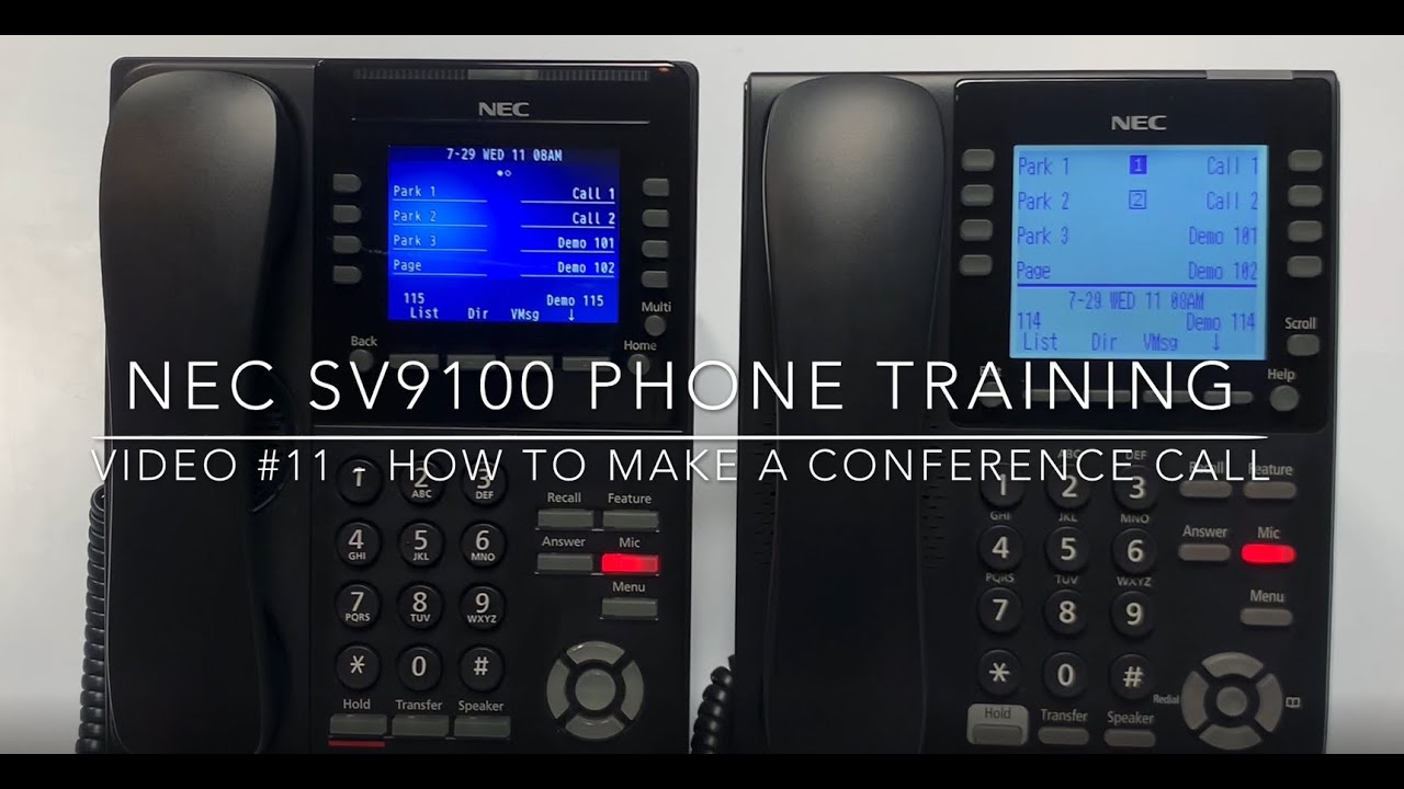Video #11 - How To Make A Conference Call