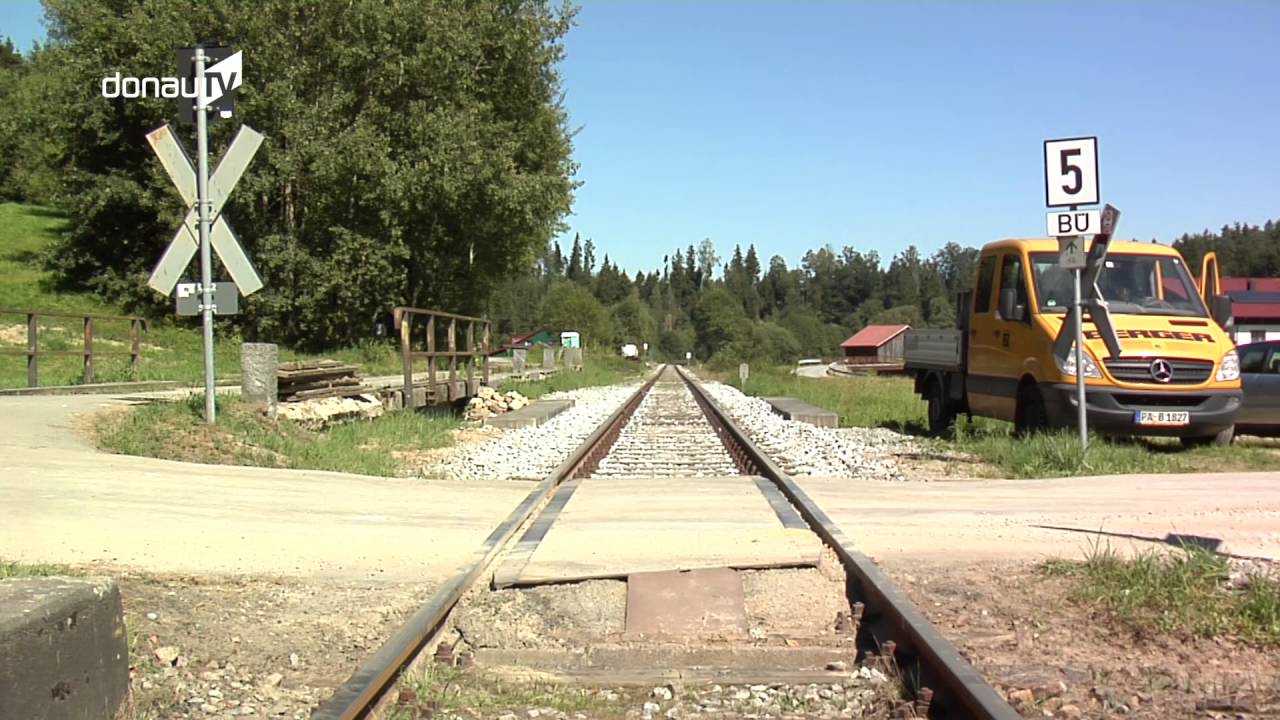 In den Startlöchern – Bauarbeiten zu Bahnprobebetrieb Viechtach-Gotteszell im vollen Gange!