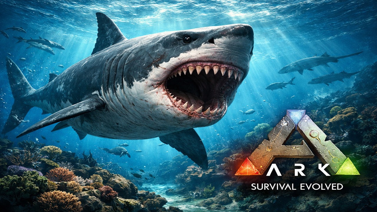 Prime Rampage Megalodon  |  ARK Survival Evolved Omega Modlu #14