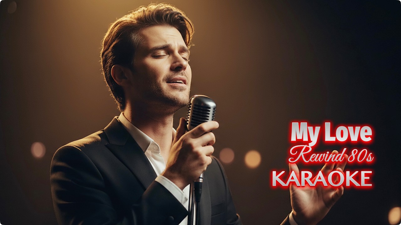KARAOKE | My Love ❤️ Forever Tonight | 80s Slow Rock Power Ballad of Destiny & Longing 🎶🔥