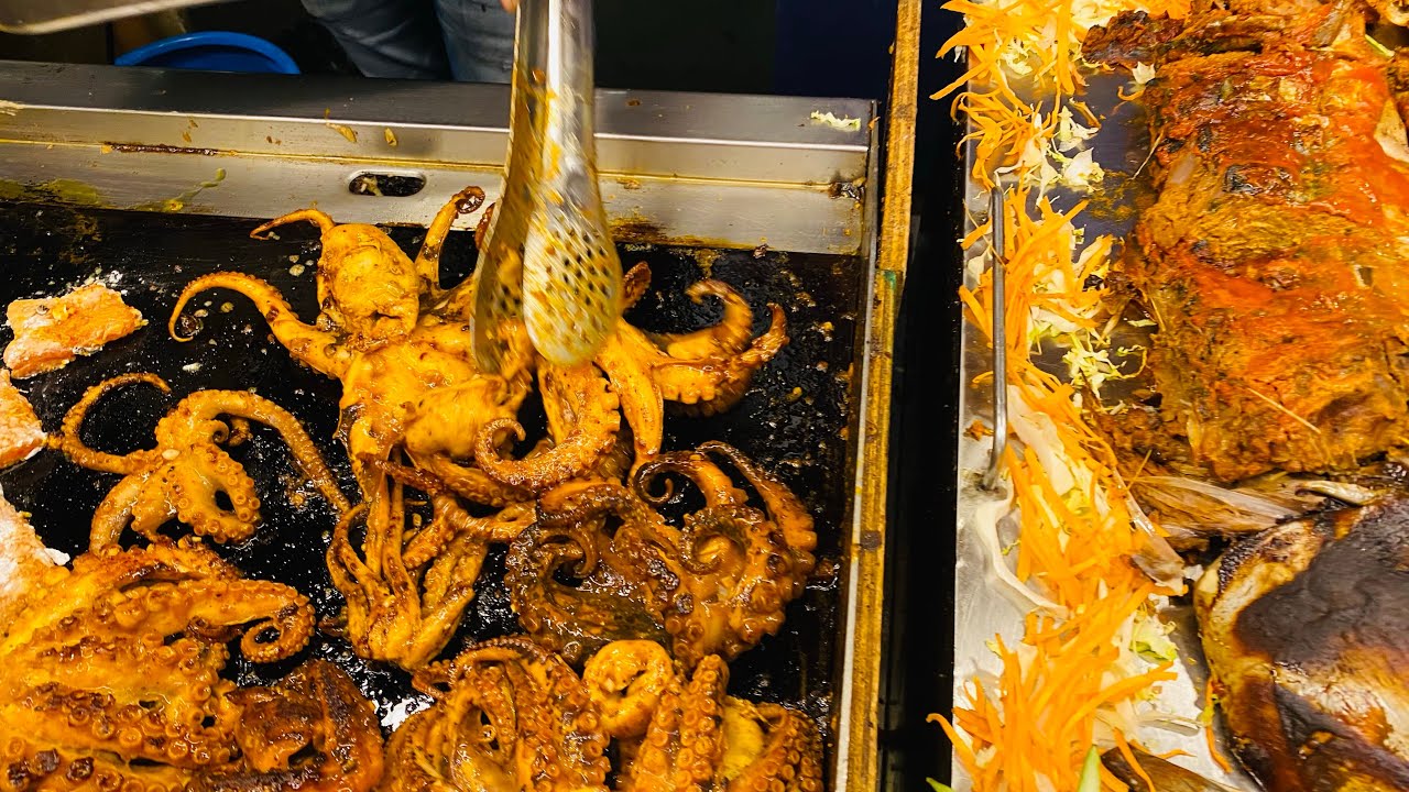 Meritage Dhaka |1000 tk 111+ items |Unlimited অক্টোপাস 😲|Buffet in Dhaka