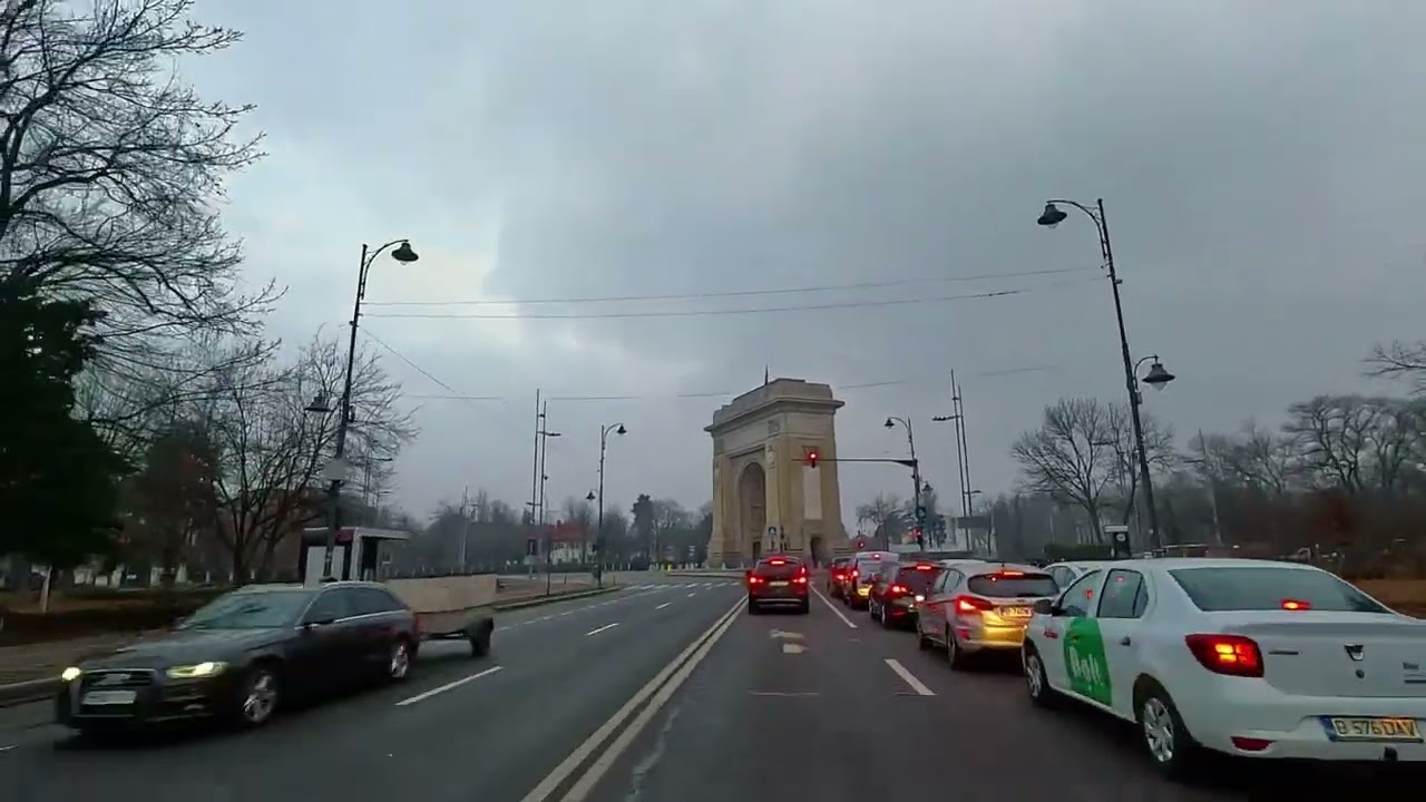 Drive in Bucharest, Romania #travel #drive #bucharest
