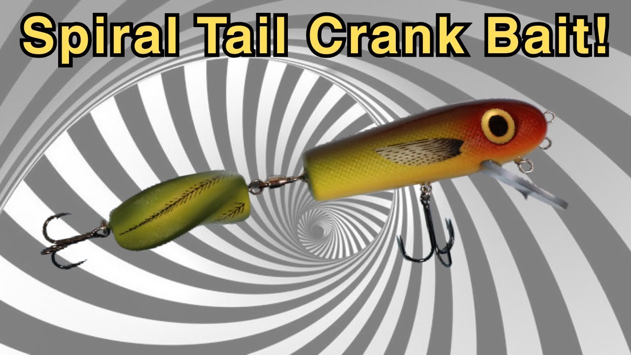Making a Jointed Crank Bait with Spiral Tail!