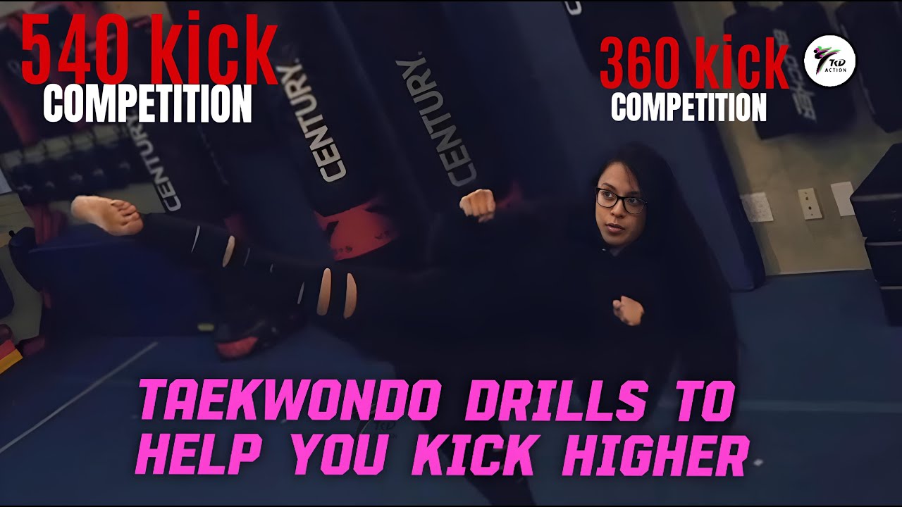 Best taekwondo Girl kicks tutorial | 540 Kick | 360 Kick | Combo Kick