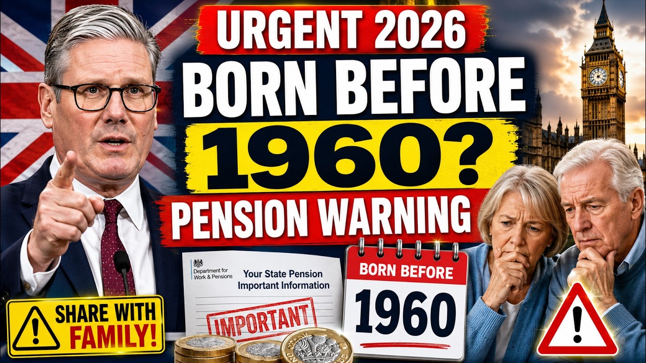📌 BORN BEFORE 1960? Urgent 2026 UK State Pension Warning &mdash; Share With Family!